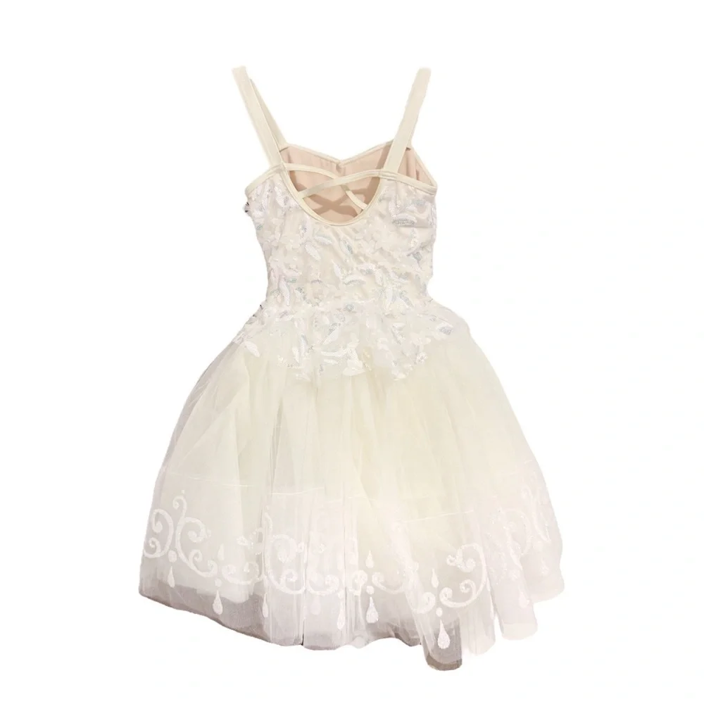 Weissman Showtime Light of a Clear Blue Morning Ballet Tutu Costume MC Cream